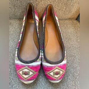 Jasper and Jeera Colorful Patterned Women's Flats